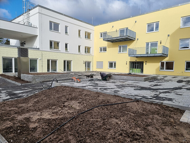 Außenansicht Wohnanlage am Wald